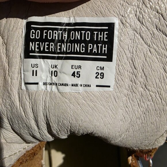 RANSOM By Adidas ALPINE Brown Leather Hiking Boots w/ VIBRAM Outsole US 11M EUC - Picture 11 of 11